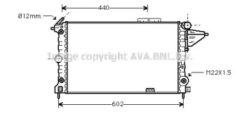 Теплообменник AVA QUALITY COOLING OL2120