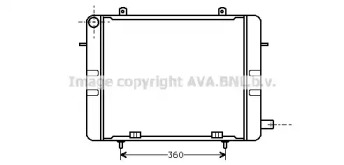 Теплообменник AVA QUALITY COOLING OL2155