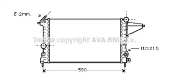 Теплообменник AVA QUALITY COOLING OL2161