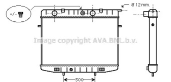 Теплообменник AVA QUALITY COOLING OL2175