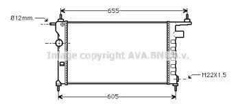 Теплообменник AVA QUALITY COOLING OL2183