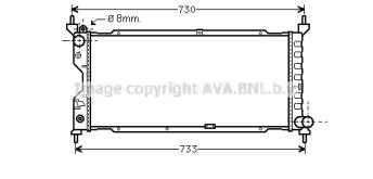 Теплообменник AVA QUALITY COOLING OL2185