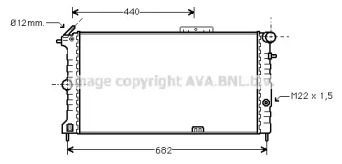 Теплообменник AVA QUALITY COOLING OL2190