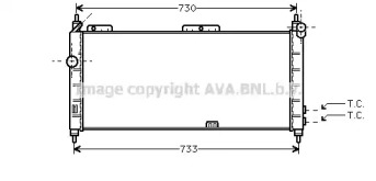 Теплообменник AVA QUALITY COOLING OL2203