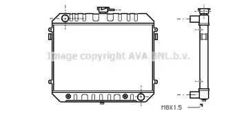 Теплообменник AVA QUALITY COOLING OL2233