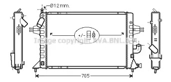 Теплообменник AVA QUALITY COOLING OL2294