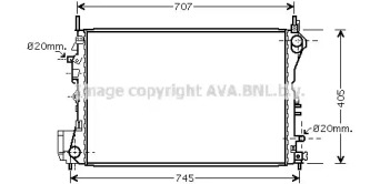 Теплообменник AVA QUALITY COOLING OL2395