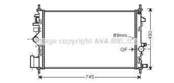 Теплообменник AVA QUALITY COOLING OL2468