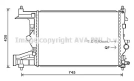 Теплообменник AVA QUALITY COOLING OL2484