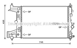 Теплообменник AVA QUALITY COOLING OL2486