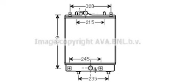 Теплообменник AVA QUALITY COOLING OL2542