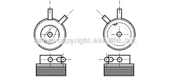 Теплообменник AVA QUALITY COOLING OL3215