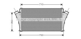 Теплообменник AVA QUALITY COOLING OL4361