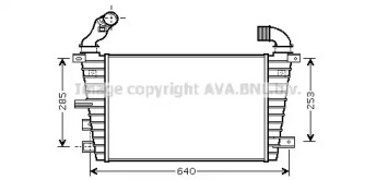 Теплообменник AVA QUALITY COOLING OL4416