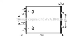 Конденсатор AVA QUALITY COOLING OL5480