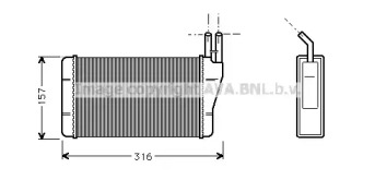 Теплообменник AVA QUALITY COOLING OL6008