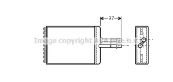 Теплообменник AVA QUALITY COOLING OL6216