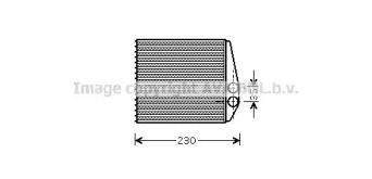 Теплообменник AVA QUALITY COOLING OL6355