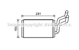 Теплообменник AVA QUALITY COOLING OL6569