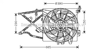 Вентилятор AVA QUALITY COOLING OL7505