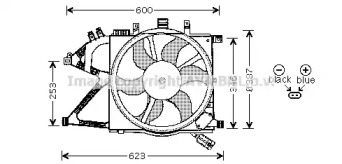 Вентилятор AVA QUALITY COOLING OL7506