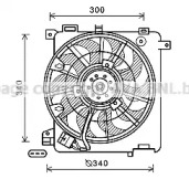 Вентилятор AVA QUALITY COOLING OL7635