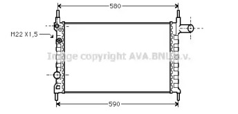 Теплообменник AVA QUALITY COOLING OLA2150