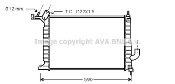 Теплообменник AVA QUALITY COOLING OLA2275