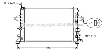 Теплообменник AVA QUALITY COOLING OLA2363