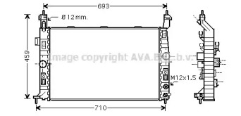 Теплообменник AVA QUALITY COOLING OLA2431