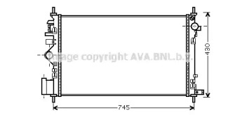 Теплообменник AVA QUALITY COOLING OLA2471