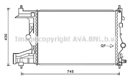 Теплообменник AVA QUALITY COOLING OLA2487