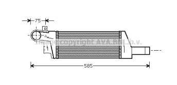 Теплообменник AVA QUALITY COOLING OLA4322