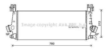 Теплообменник AVA QUALITY COOLING OLA4648