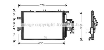 Конденсатор AVA QUALITY COOLING OLA5309