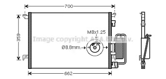 Конденсатор AVA QUALITY COOLING OLA5333D