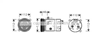 Компрессор AVA QUALITY COOLING OLK278