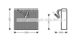 Испаритель AVA QUALITY COOLING OLV328