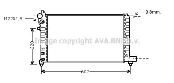 Теплообменник AVA QUALITY COOLING PE2004