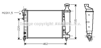 Теплообменник AVA QUALITY COOLING PE2013