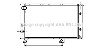 Теплообменник AVA QUALITY COOLING PE2052