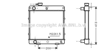 Теплообменник AVA QUALITY COOLING PE2058