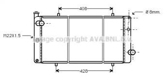 Теплообменник AVA QUALITY COOLING PE2079