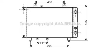 Теплообменник AVA QUALITY COOLING PE2081