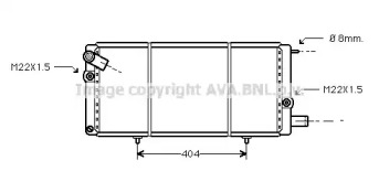 Теплообменник AVA QUALITY COOLING PE2085