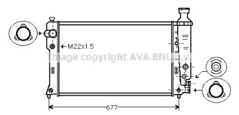 Теплообменник AVA QUALITY COOLING PE2133