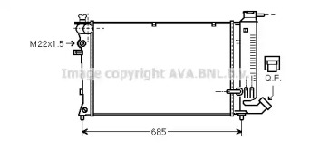 Теплообменник AVA QUALITY COOLING PE2142