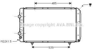 Теплообменник AVA QUALITY COOLING PE2147