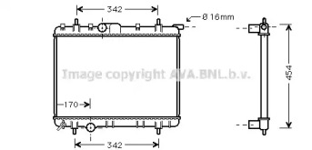 Теплообменник AVA QUALITY COOLING PE2246