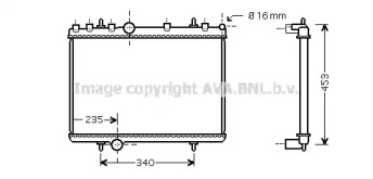 Теплообменник AVA QUALITY COOLING PE2265